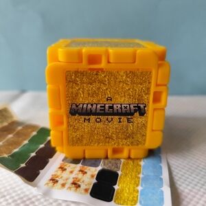 3/$20💗2025 McDonald’s Minecraft Movie Happy Meal #3 Gold Block & Dawn